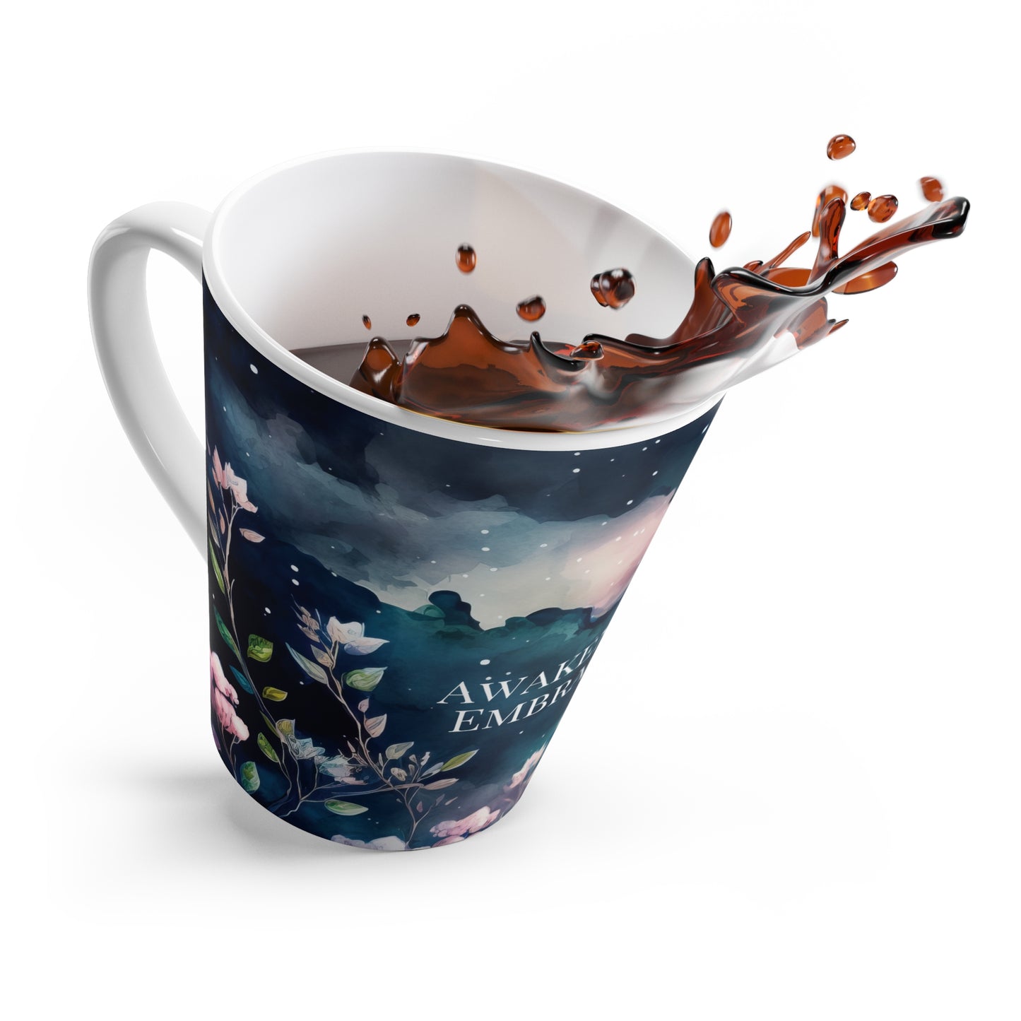 Awakening Harmony - Sugar Moon Tree Latte Mug