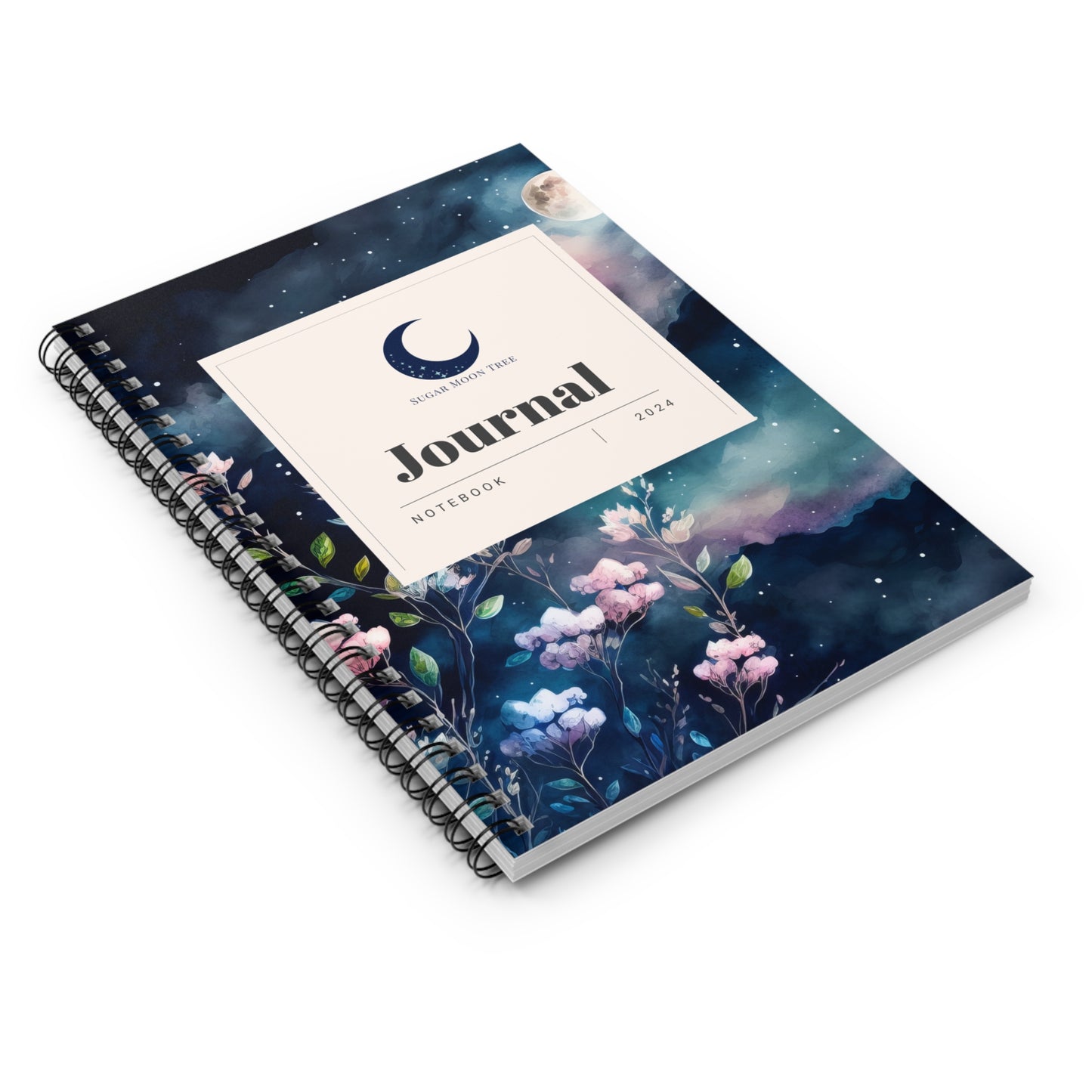 Sugar Moon Tree Signature Spiral Notebook - Ruled Line