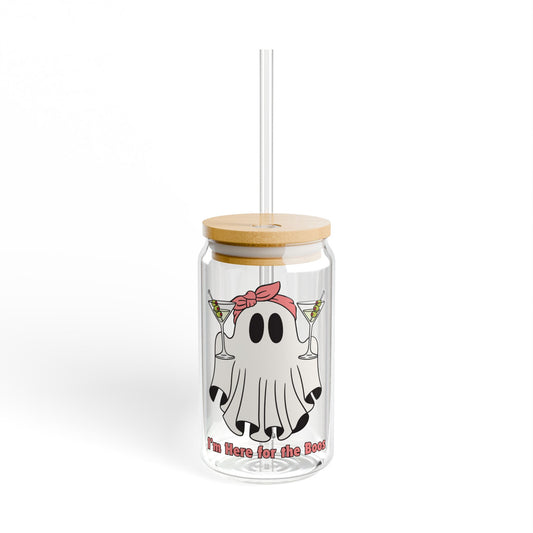 I am Here for the Boos, Sipper Cup 16oz - DRAFT