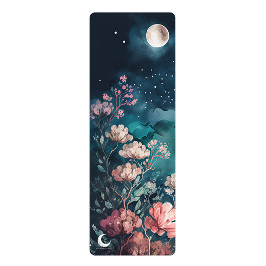 Sugar Moon Tree Orange Blossoms Rubber Yoga Mat