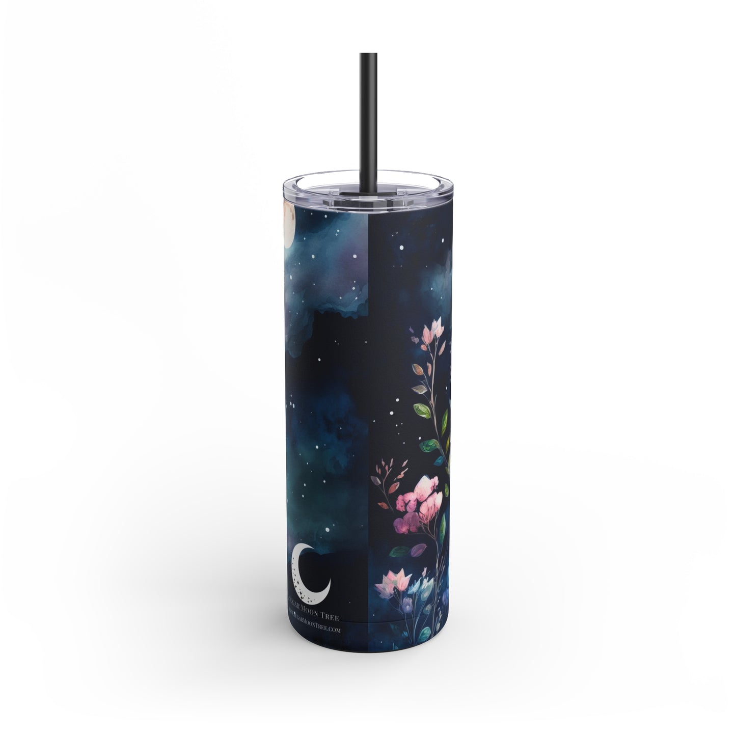 Sugar Moon Tree Skinny Matte Tumbler, 20oz