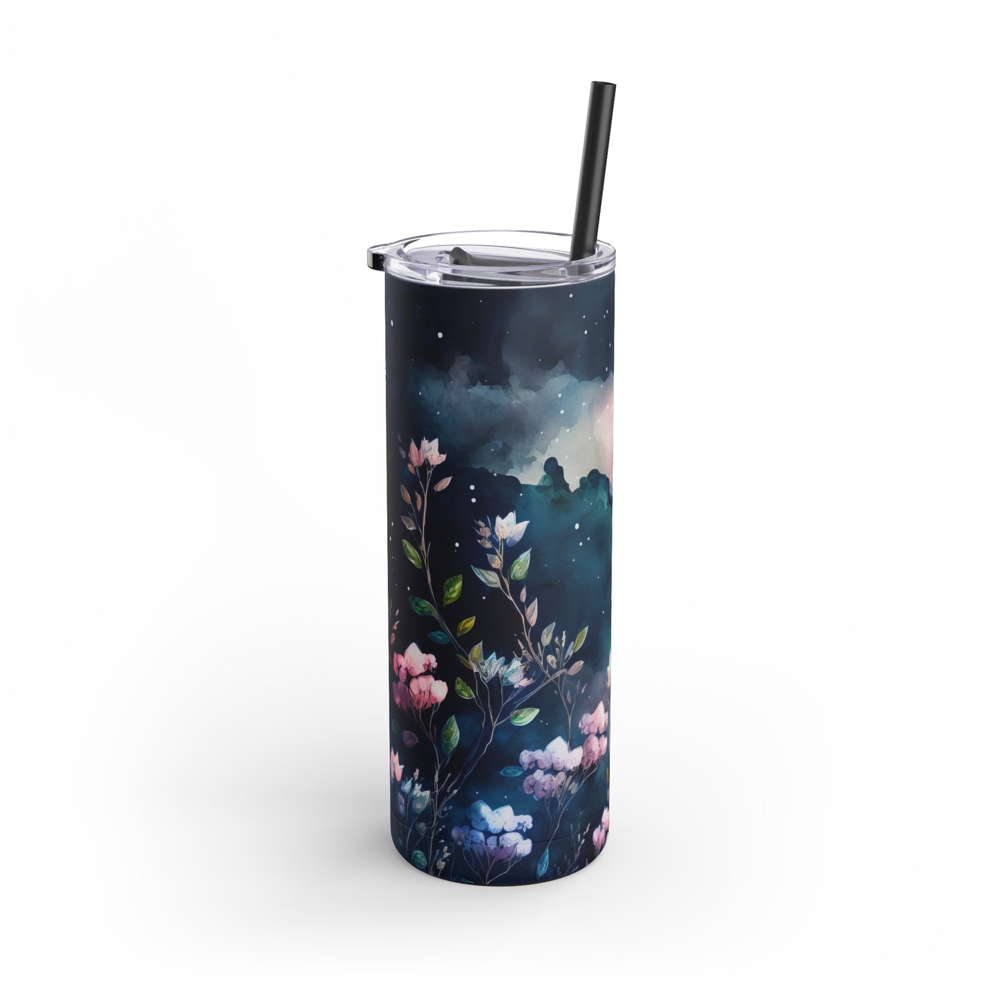 Sugar Moon Tree Skinny Matte Tumbler, 20oz