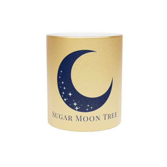 Sugar Moon Tree Signature Metallic Mug (Silver\Gold)