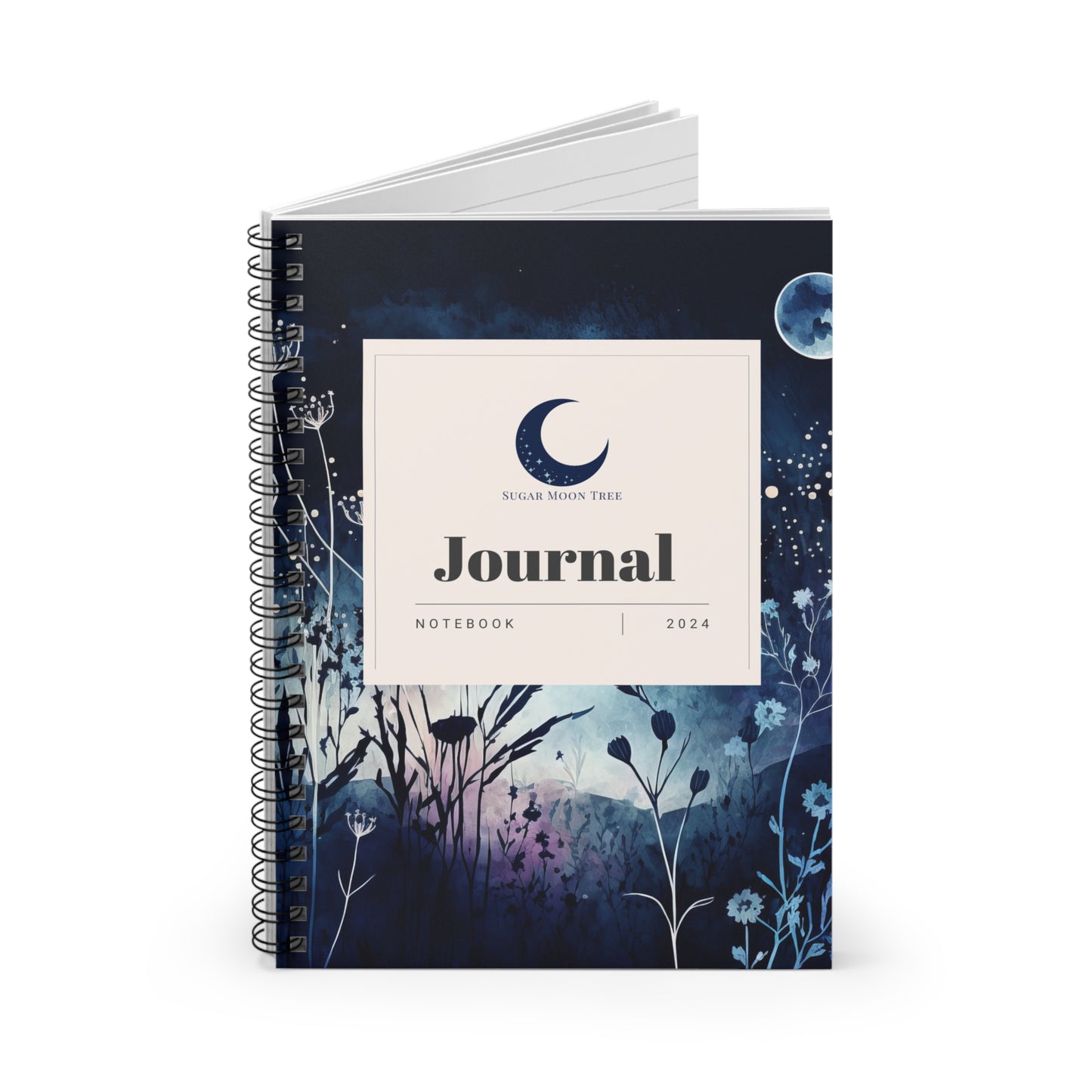 Sugar Moon Tree Signature Spiral Notebook - Ruled Line