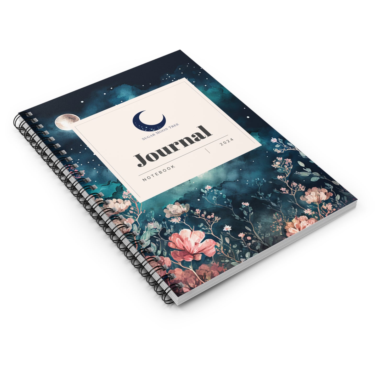 Sugar Moon Tree Signature Spiral Notebook - Ruled Line