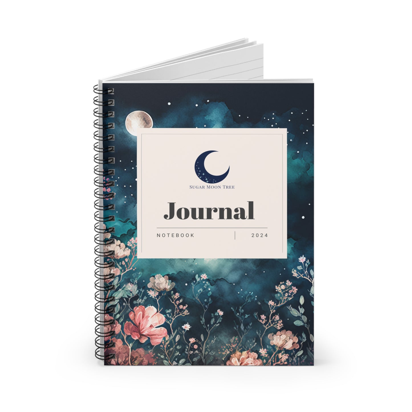 Sugar Moon Tree Signature Spiral Notebook - Ruled Line