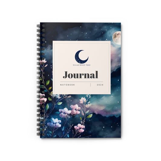 Sugar Moon Tree Signature Spiral Notebook - Ruled Line