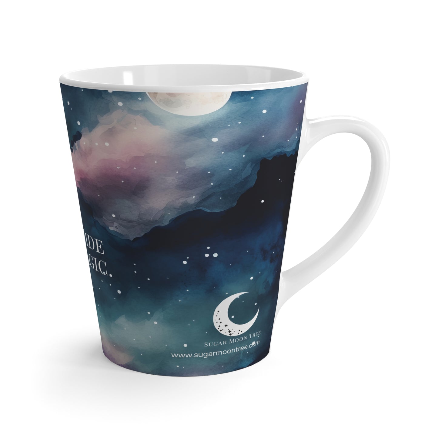 Don't Hide your Magic - Sugar Moon Tree Latte Mug